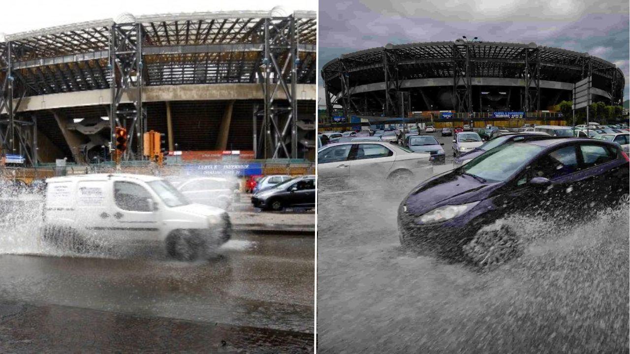 Allerta meteo a Napoli prorogata anche a domani: livello e orari critici
