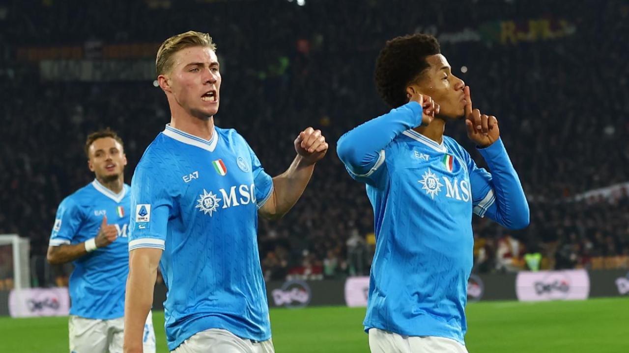 Roma-Napoli 0-1, CdS - Una dimostrazione di forza notevole, giallorossi annullati in tutto. Questa &egrave; la squadra che vuole Conte