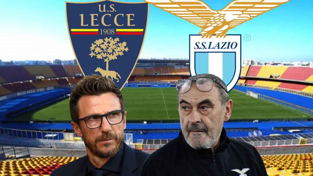 Formazioni ufficiali Lecce-Lazio: le scelte di Di Francesco e Sarri