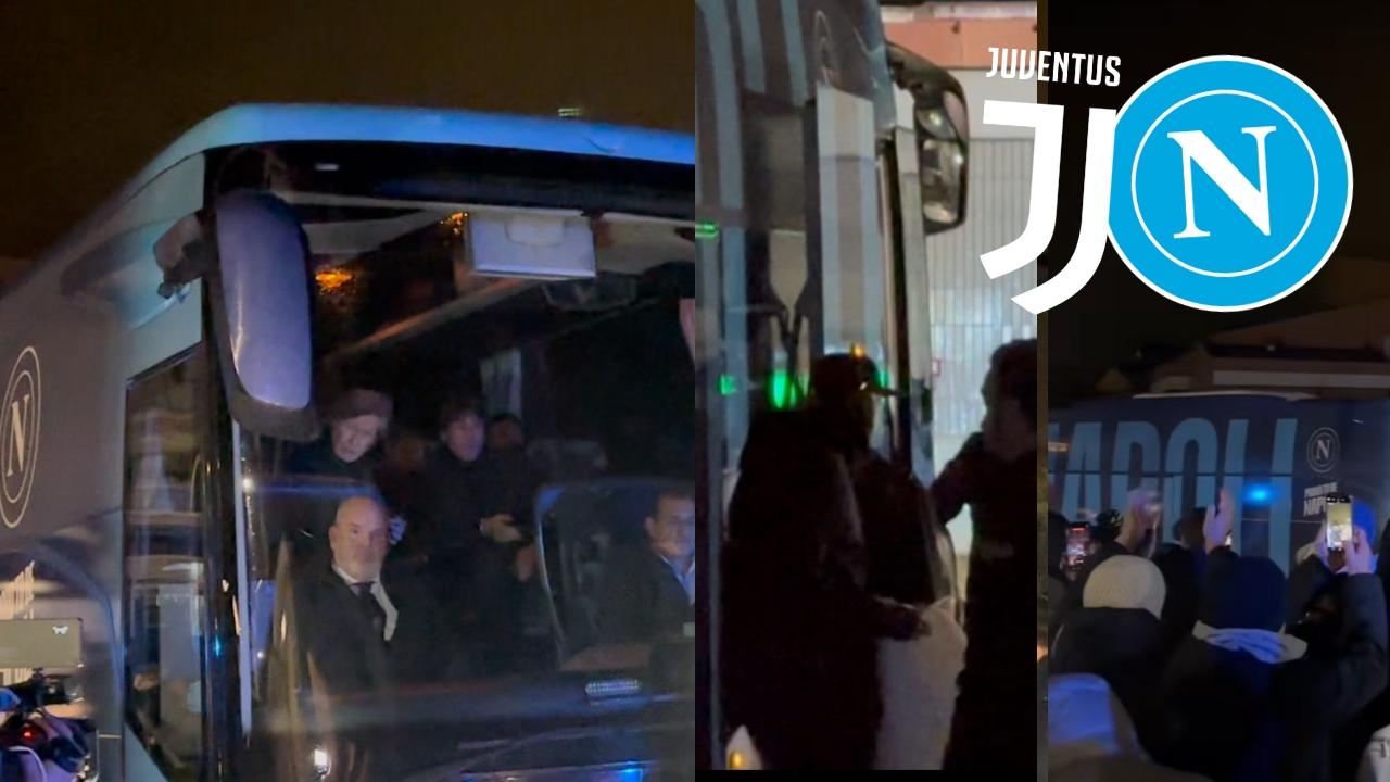 Il Napoli &egrave; arrivato in hotel a Torino: c'&egrave; anche Giovane. Lukaku e Milinkovic-Savic convocati, che entusiasmo! | VIDEO CN24