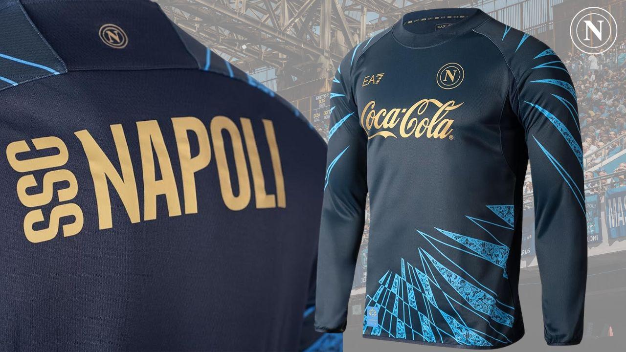 SSC Napoli, finalmente in vendita la nuova felpa pre-match 2026