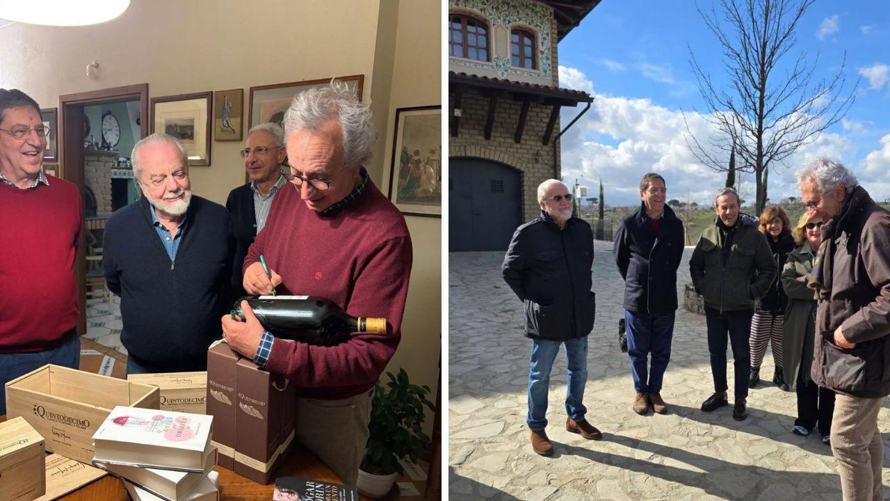 Domenica di relax per Aurelio De Laurentiis: guardate dove &egrave; stato | FOTOGALLERY