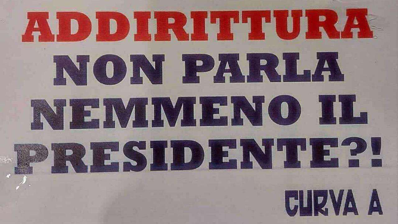 "Non parla nemmeno il presidente?!": volantino Curva A, l'hanno distribuito prima di Napoli-Como | FOTO