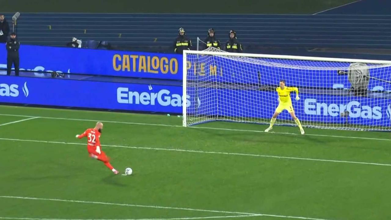 La fotosequenza del rigore di Milinkovic-Savic: spacca la traversa! Guardate la reazione di Giovane