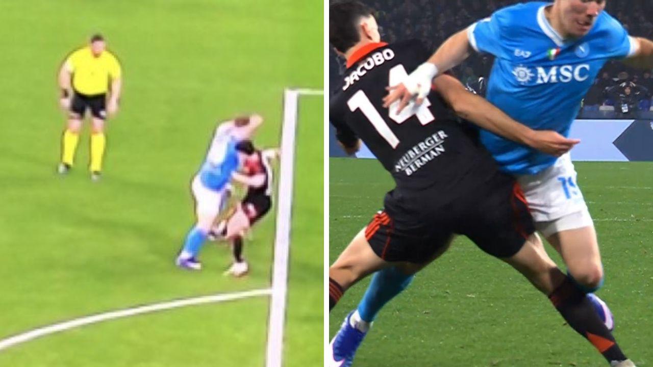 Clamoroso: l'AIA promuove l'arbitro Manganiello! "Ramon-Hojlund era da rosso, ma..."