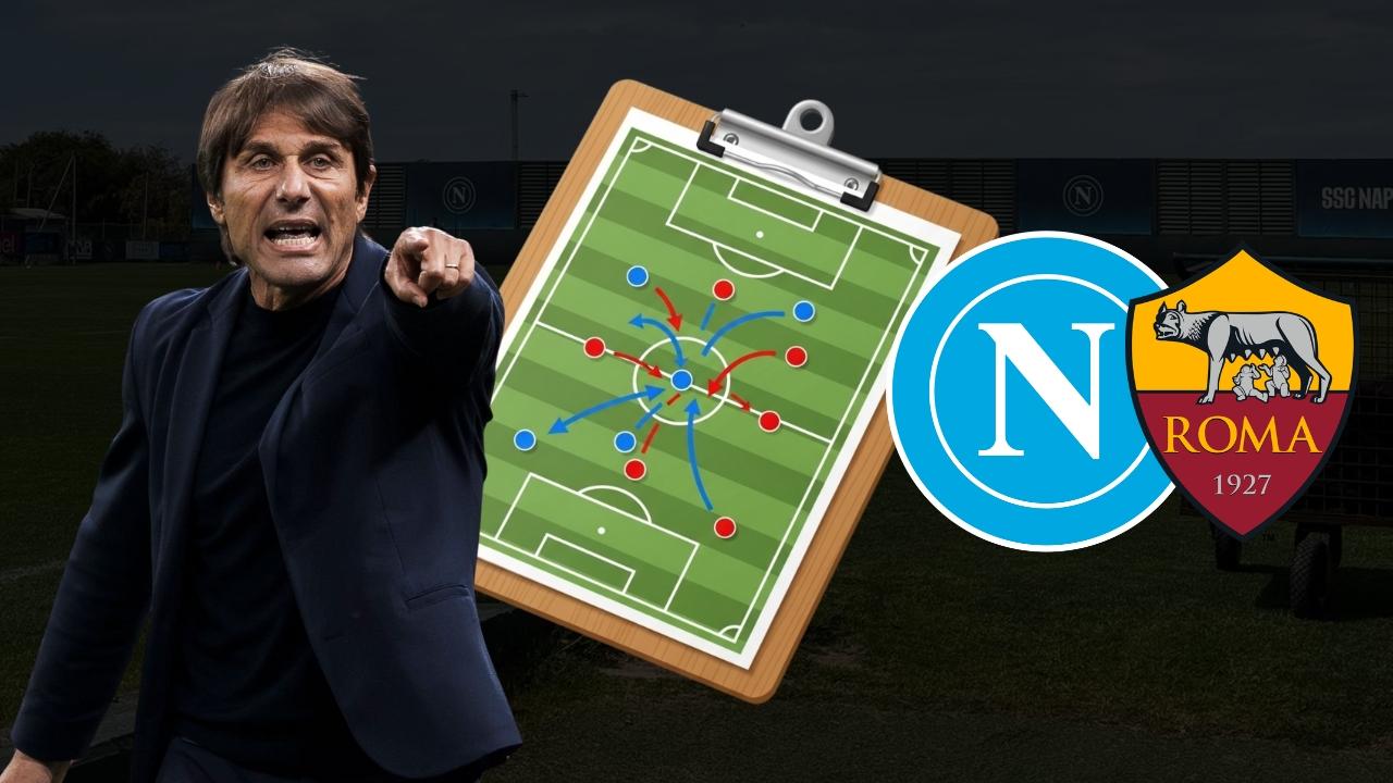 Napoli-Roma, CdM anticipa le scelte di Conte: Politano e Spinazzola dal 1', rientra Buongiorno