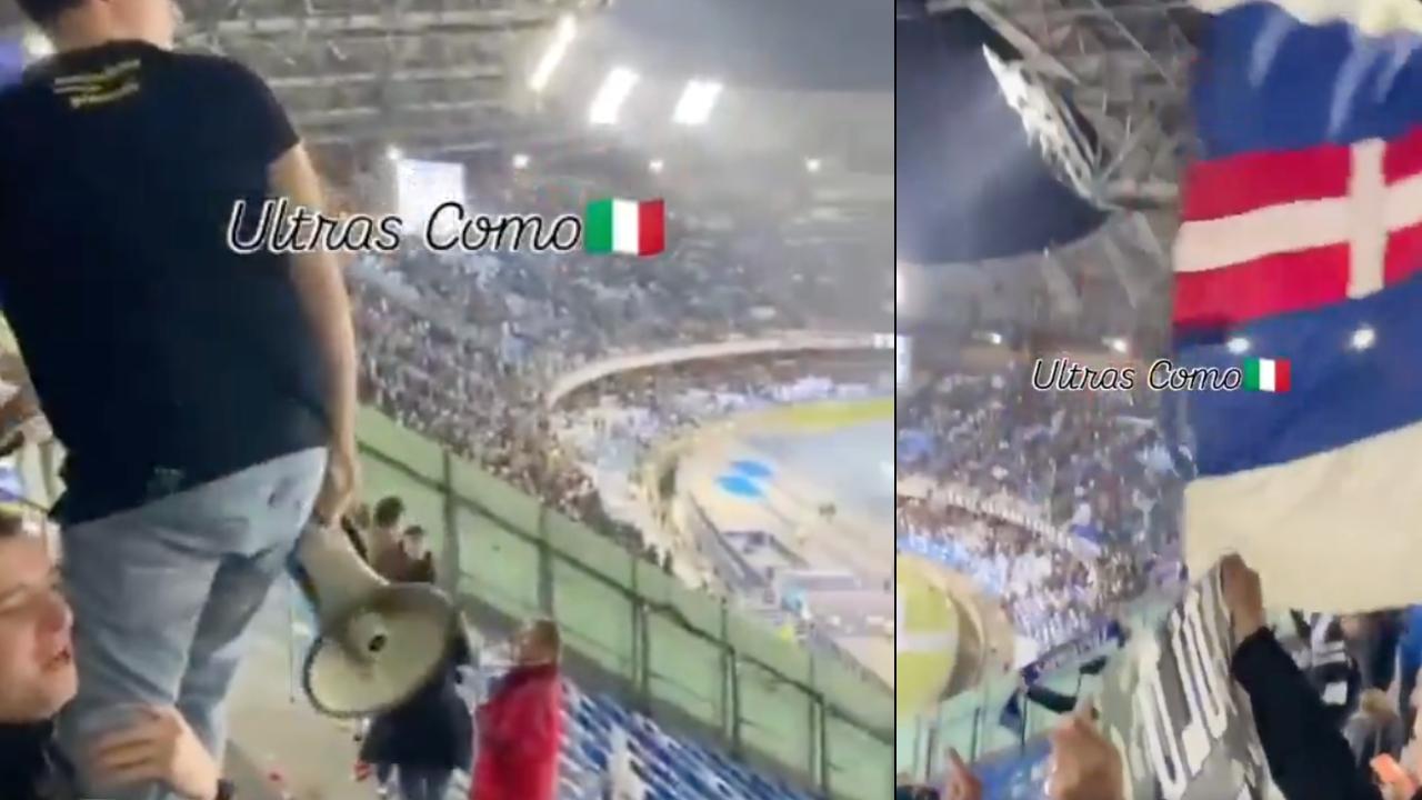 "Bye, bye, ter&ugrave;n", il vergognoso coro dei tifosi del Como al Maradona | VIDEO