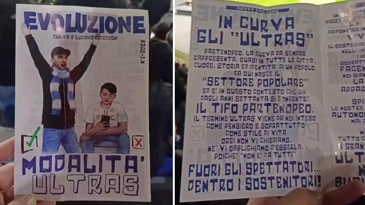 Nuovo numero di "Evoluzione", la fanzine dei tifosi napoletani in Curva B | VIDEO