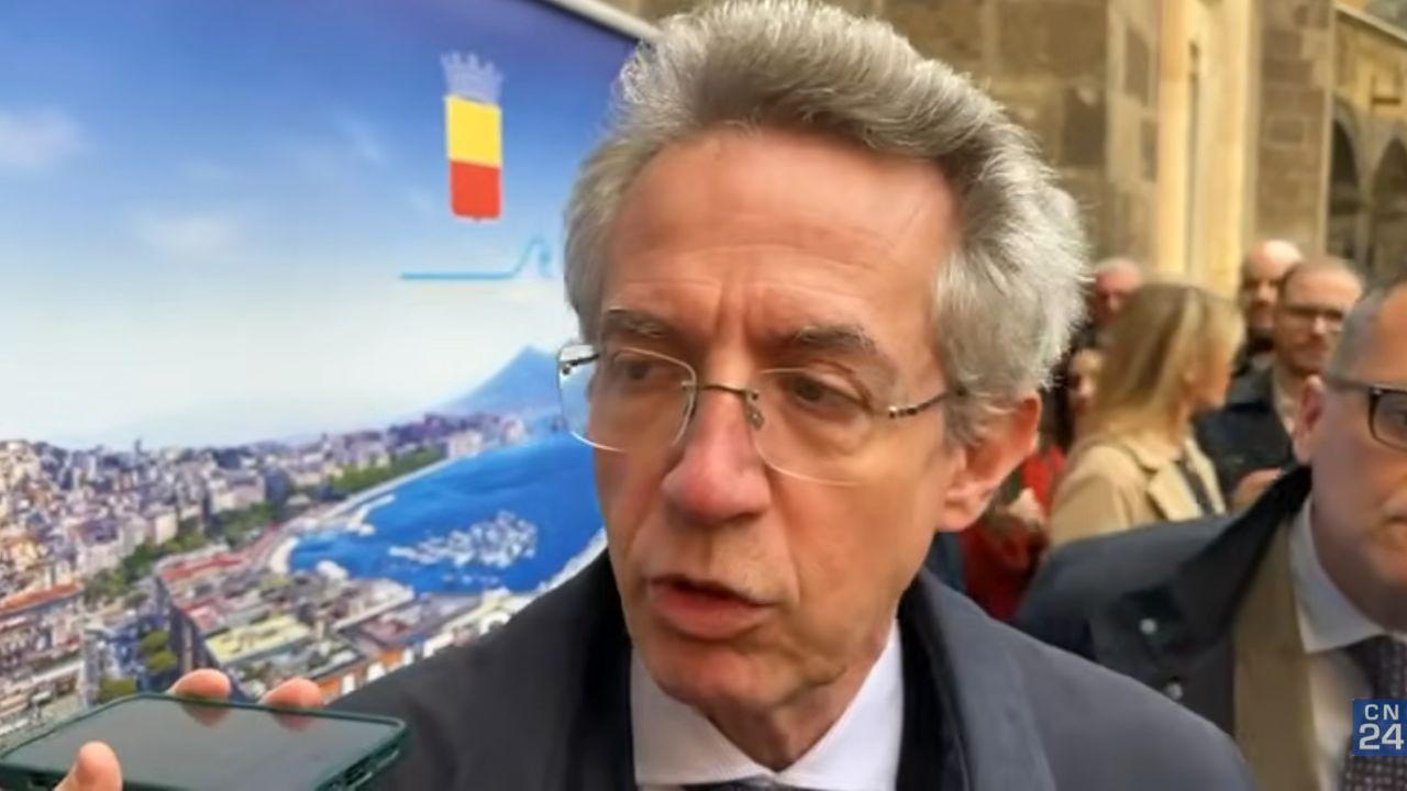 Manfredi: "Cittadinanza onoraria a De Laurentiis? Pronti a concordare la data con lui. Sub-commissario per il Maradona? Siamo in una fase molto avanzata della riqualificazione"