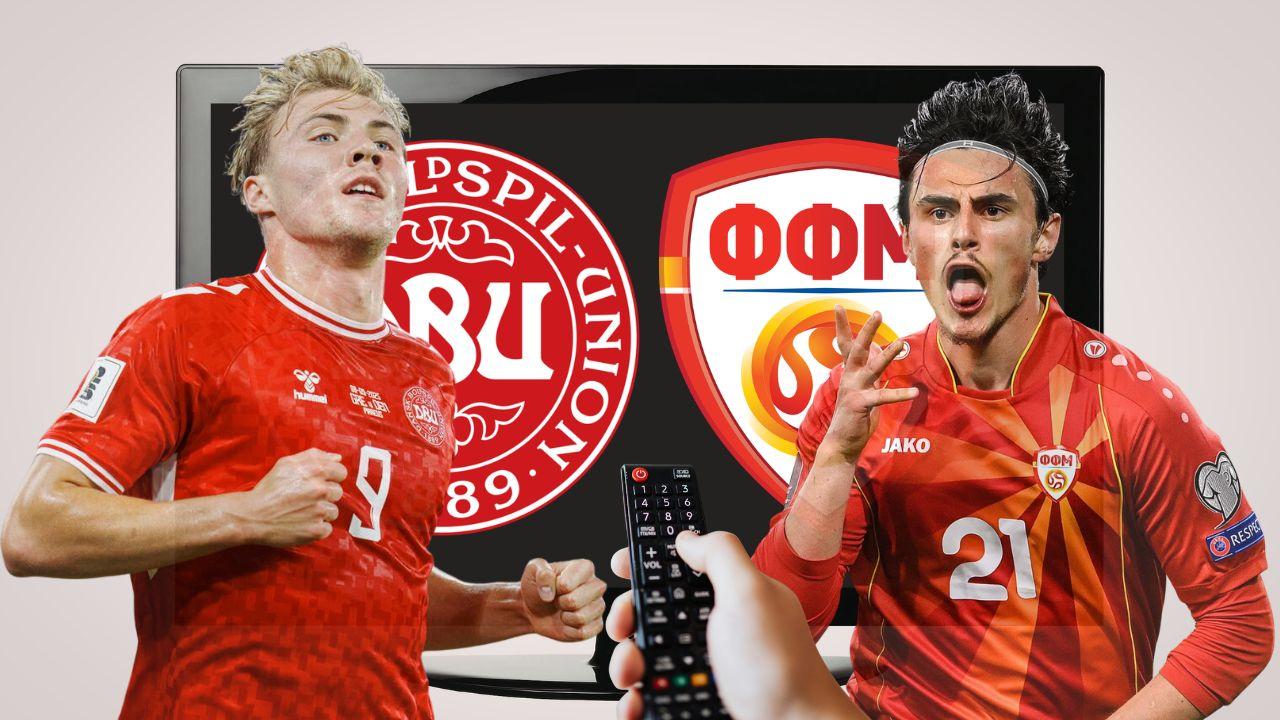 Dove vedere Danimarca-Macedonia in Tv e streaming gratis: Hojlund contro Elmas
