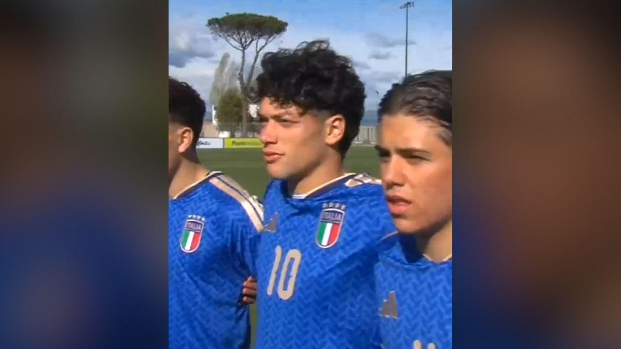 Italia U20, Rao in campo un'ora contro l'Inghilterra: ha indossato la maglia numero 10