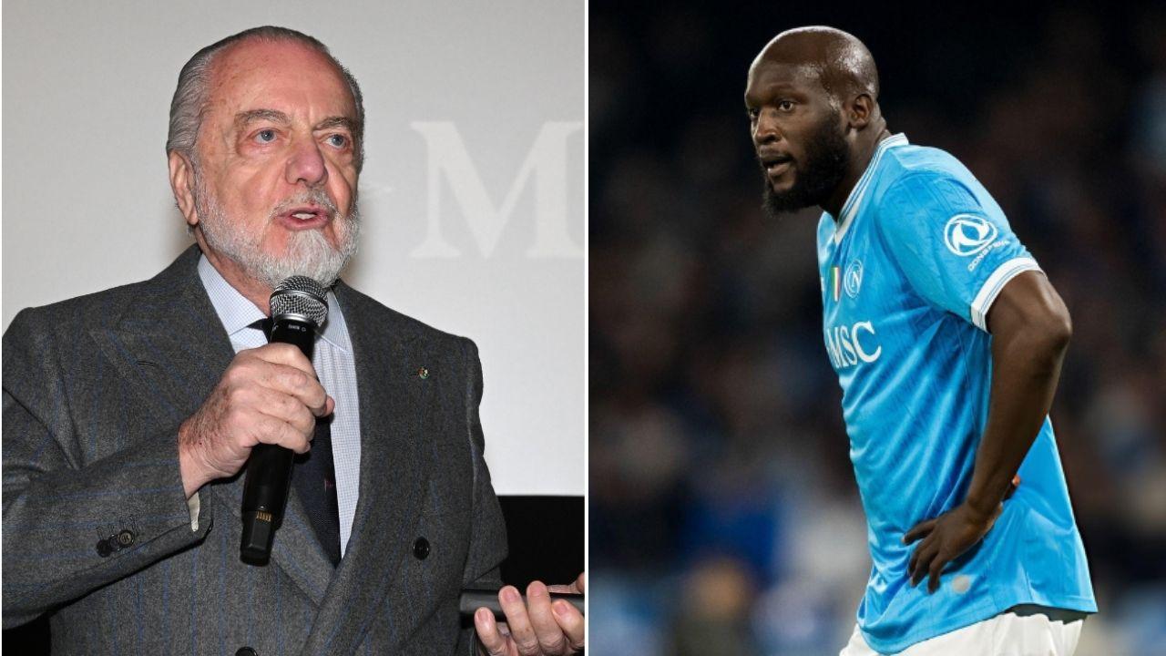 Caso Lukaku: De Laurentiis spazientito con l'agente. Pronta azione legale per danni d'immagine, i dettagli