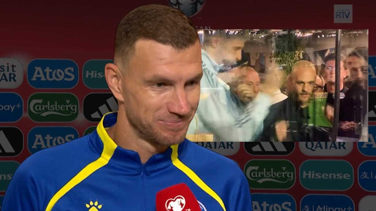 "Esultanza Dimarco e Italia?", arriva la risposta di Edin Dzeko in conferenza prima di Bosnia-Italia!