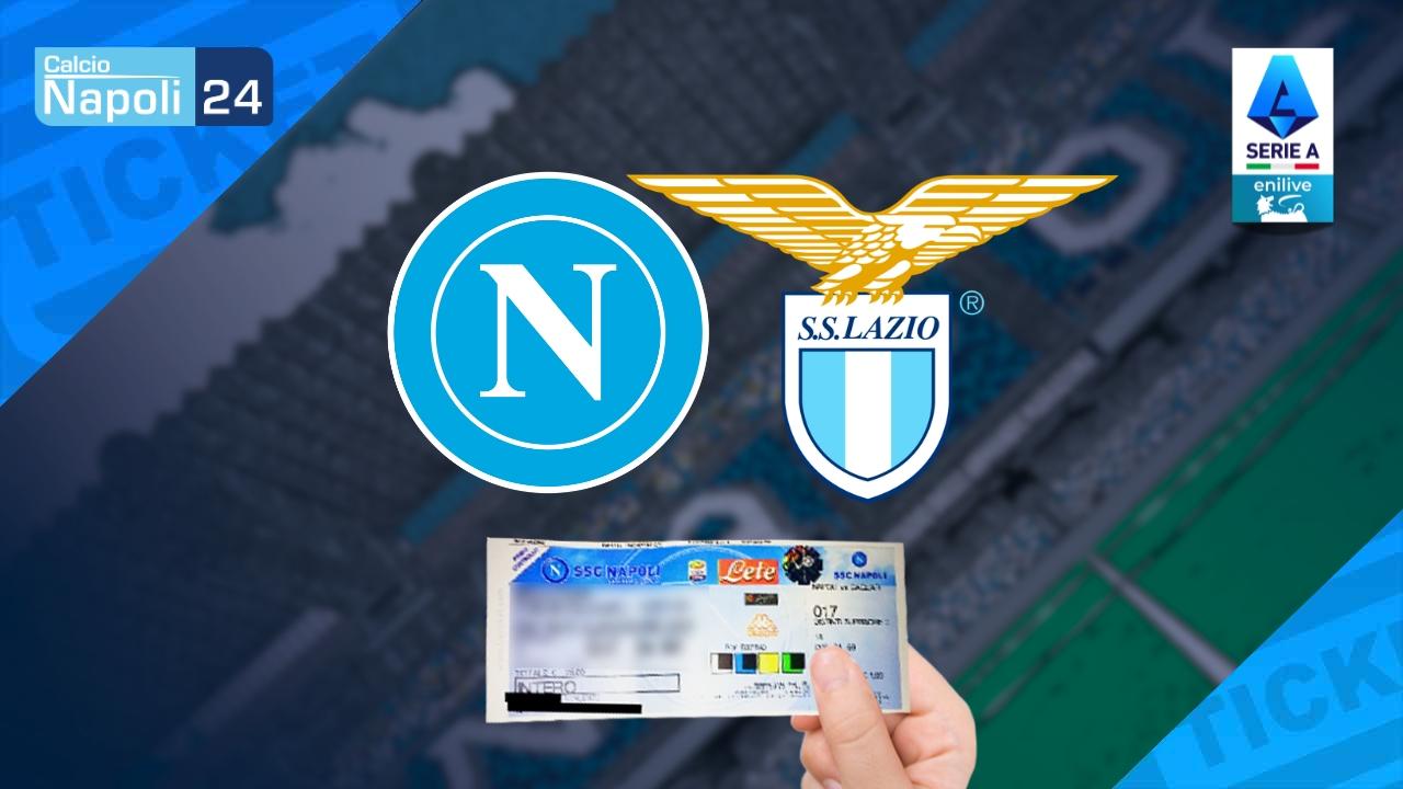 Biglietti Napoli Lazio in vendita: prezzi e promozioni, si gioca sabato ore 18:00
