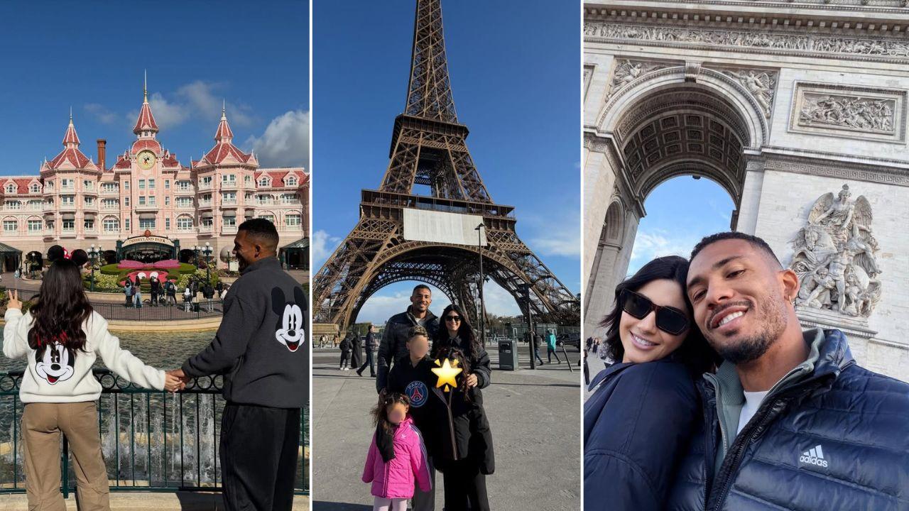 "Nuovi ricordi in famiglia", Juan Jesus a Parigi con tappa a Disneyland | FOTO