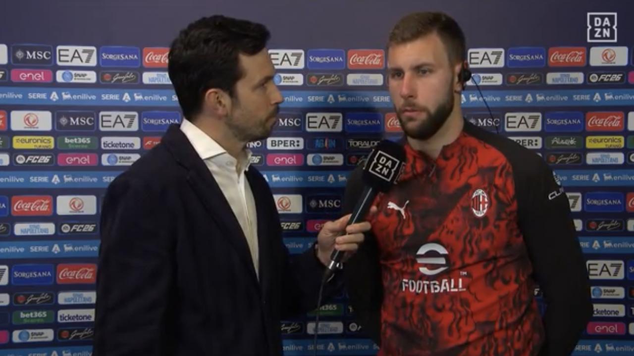 Pavlovic a DAZN: "C'&egrave; grande delusione, perso il secondo posto! Volevamo i tre punti per stare attaccati all'Inter"