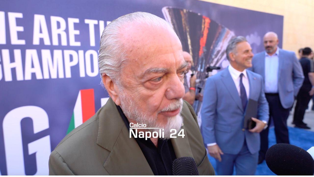 De Laurentiis a CN24 annuncia: 
