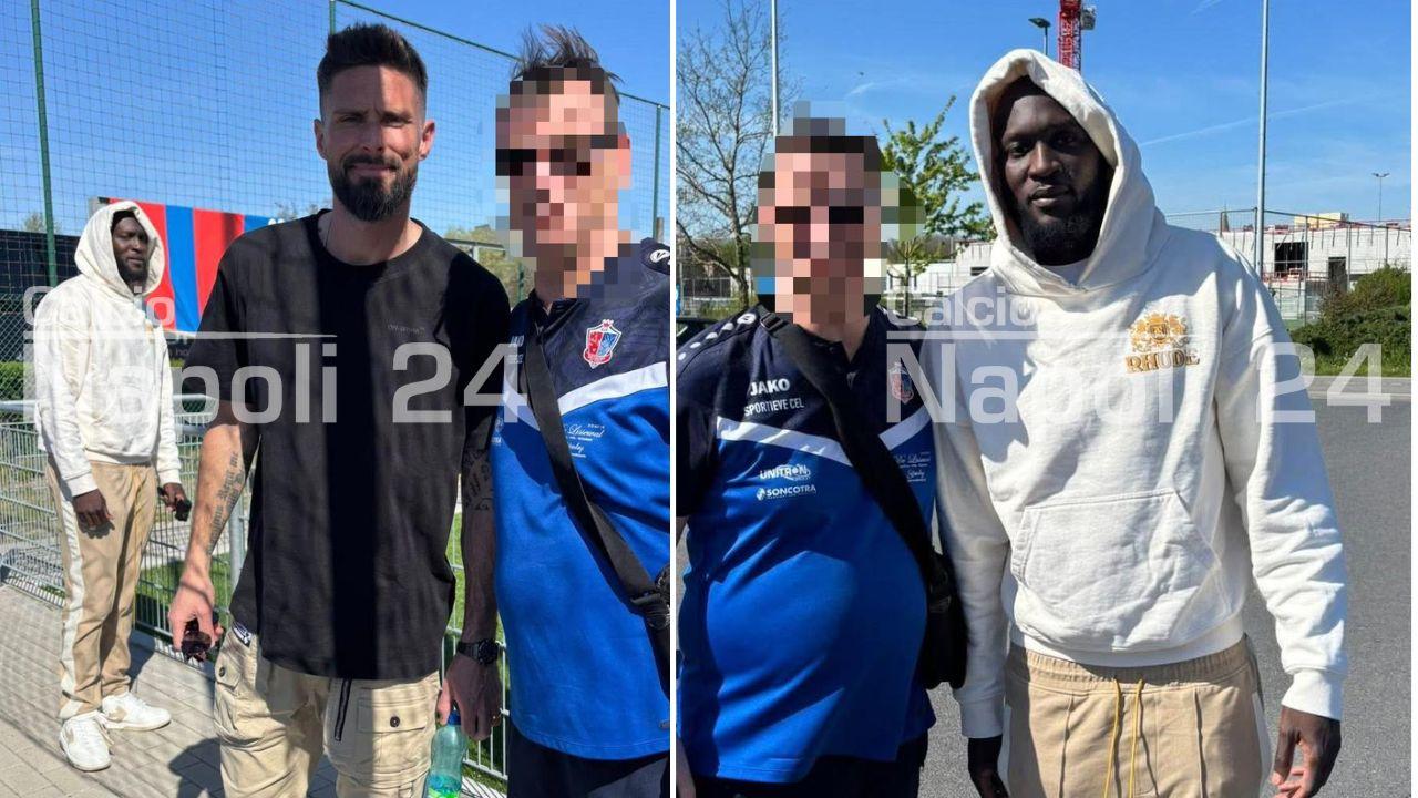Da avversari a...tifosi fuori dal campo: la <i>nuova vita</i> di Lukaku e Giroud | ESCLUSIVA