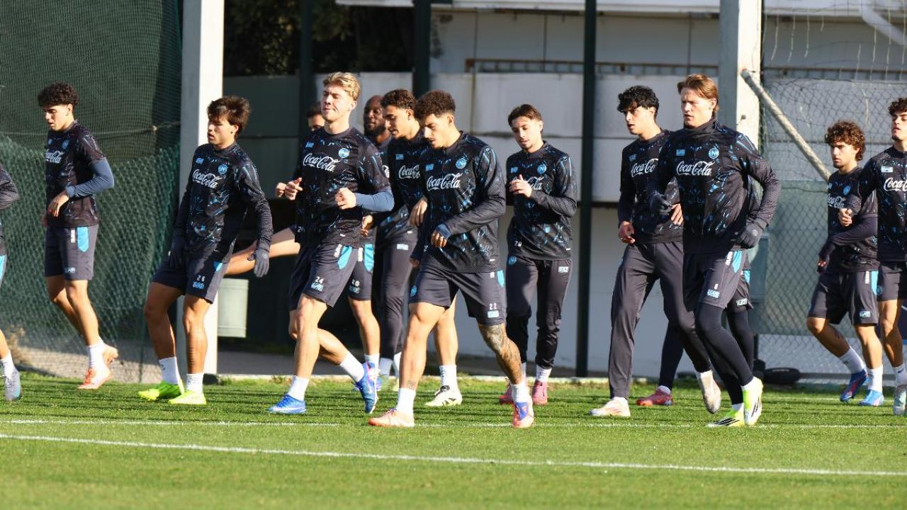SSC Napoli, il report dell'allenamento di oggi a Castel Volturno
