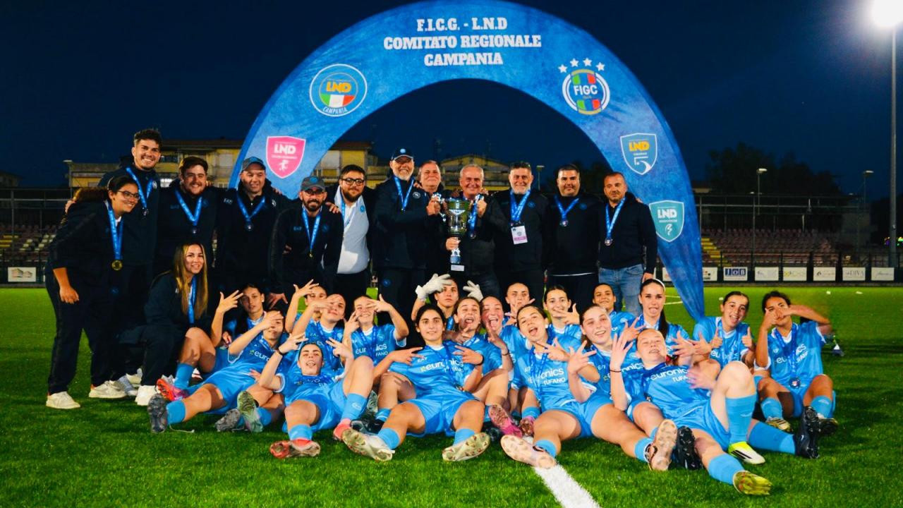 La SSC Napoli &egrave; campione regionale femminile Under 19! Si appresta ora a vivere la fase nazionale