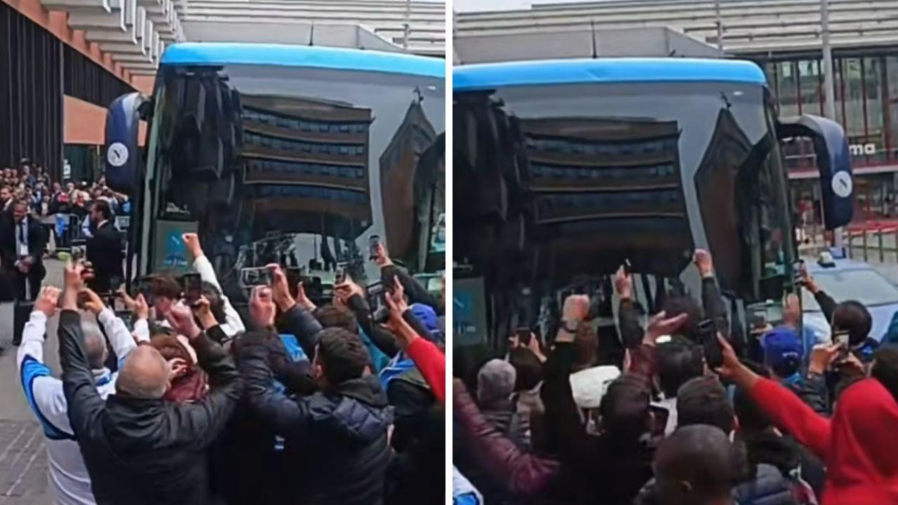 Parma-Napoli, delirio nel pre-partita! Ovazione per la squadra in hotel | VIDEO