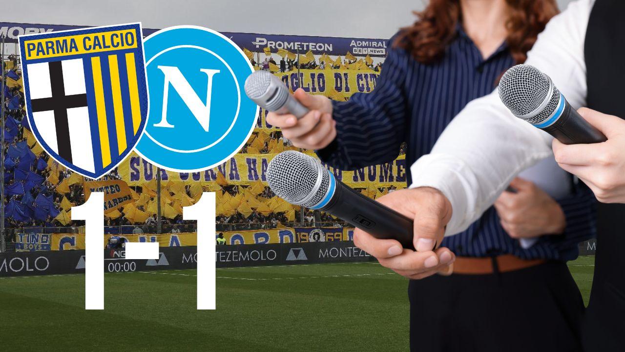 Parma-Napoli 1-1, il commento della stampa emiliana: "Partita proibitiva sulla carta, pari di prestigio"
