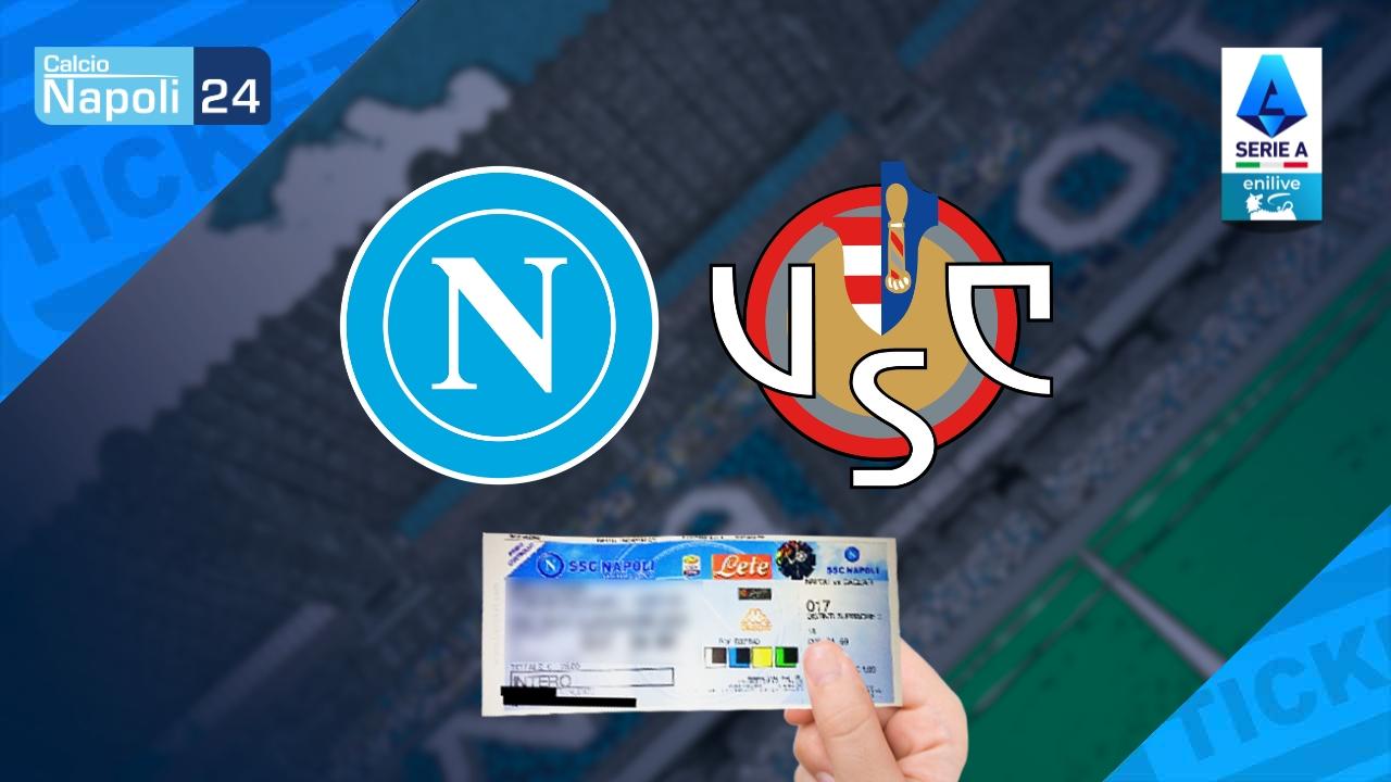 Biglietti Napoli Cremonese in vendita: tutti i prezzi e le promozioni