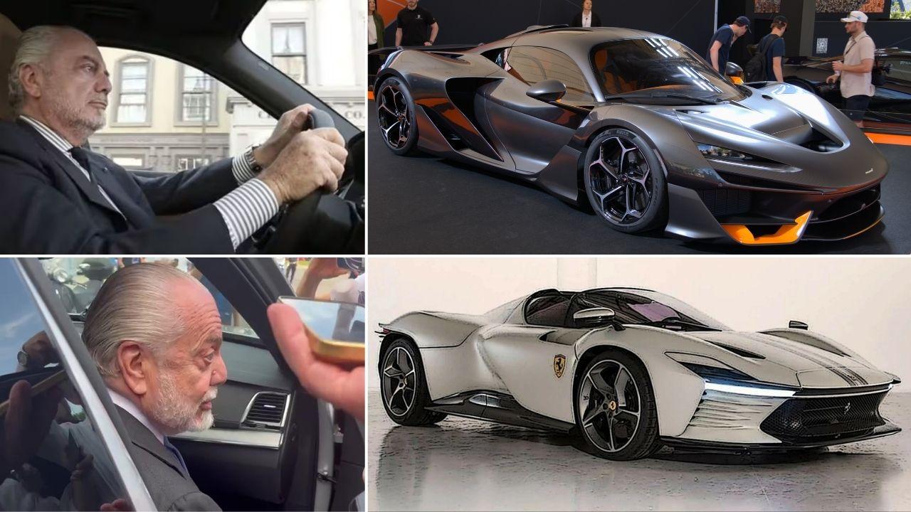 Il presidente De Laurentiis si regala un nuovo bolide dal prezzo milionario | FOTO