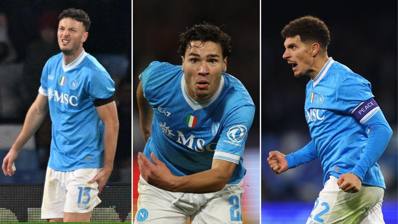 Infortunati Napoli: ottima notizia per Rrahmani, frenata Di Lorenzo e novit&agrave; Vergara