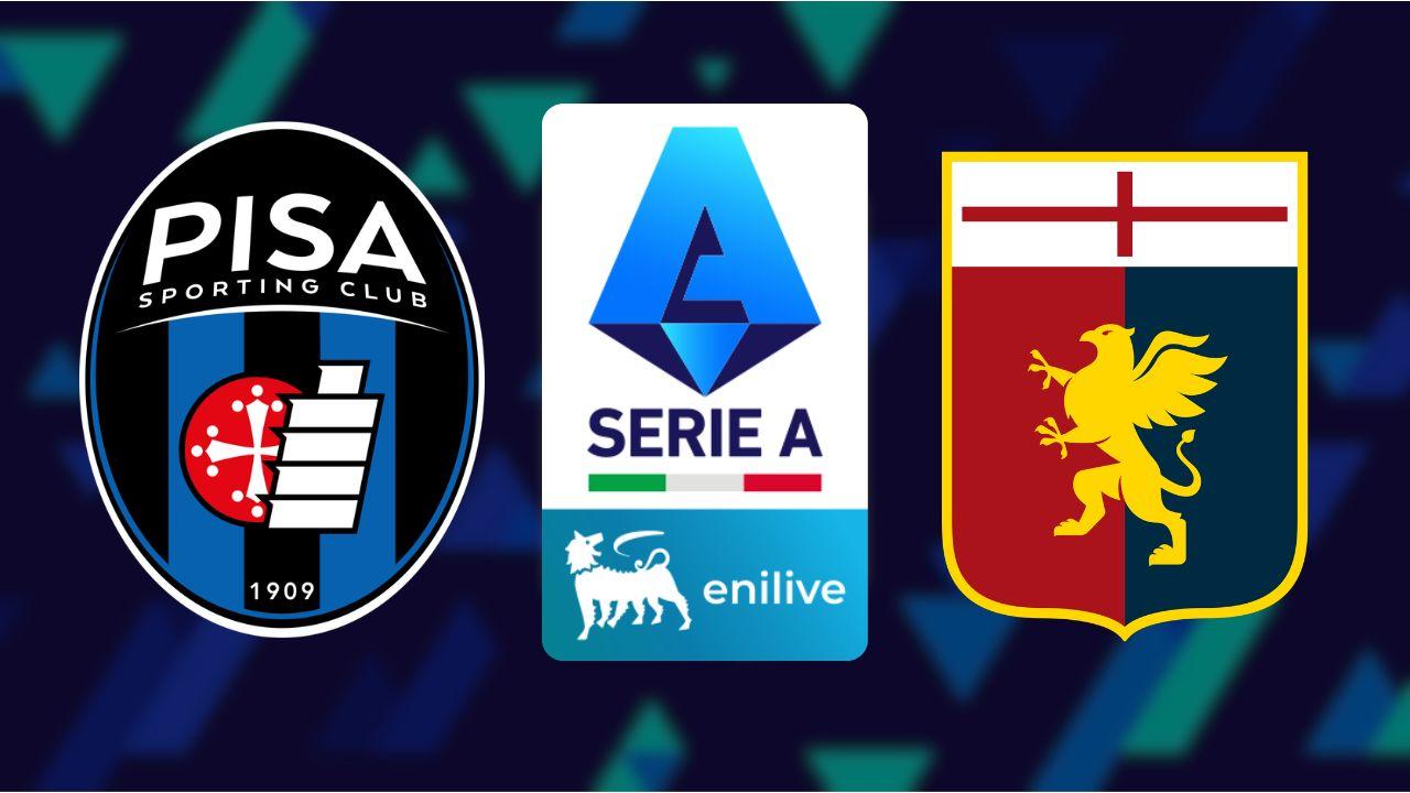 Formazioni ufficiali Pisa-Genoa: le scelte di Hiljemark e De Rossi