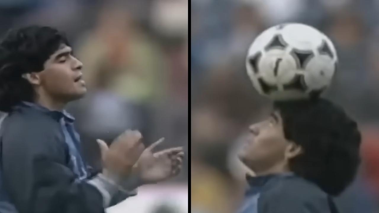 "Live is life!": 37 anni esatti fa, il riscaldamento di Maradona diventato iconico e leggendario | VIDEO