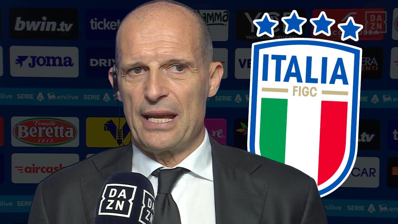 "Chiamata della Nazionale?", arriva l'annuncio in diretta di Allegri: la risposta a DAZN