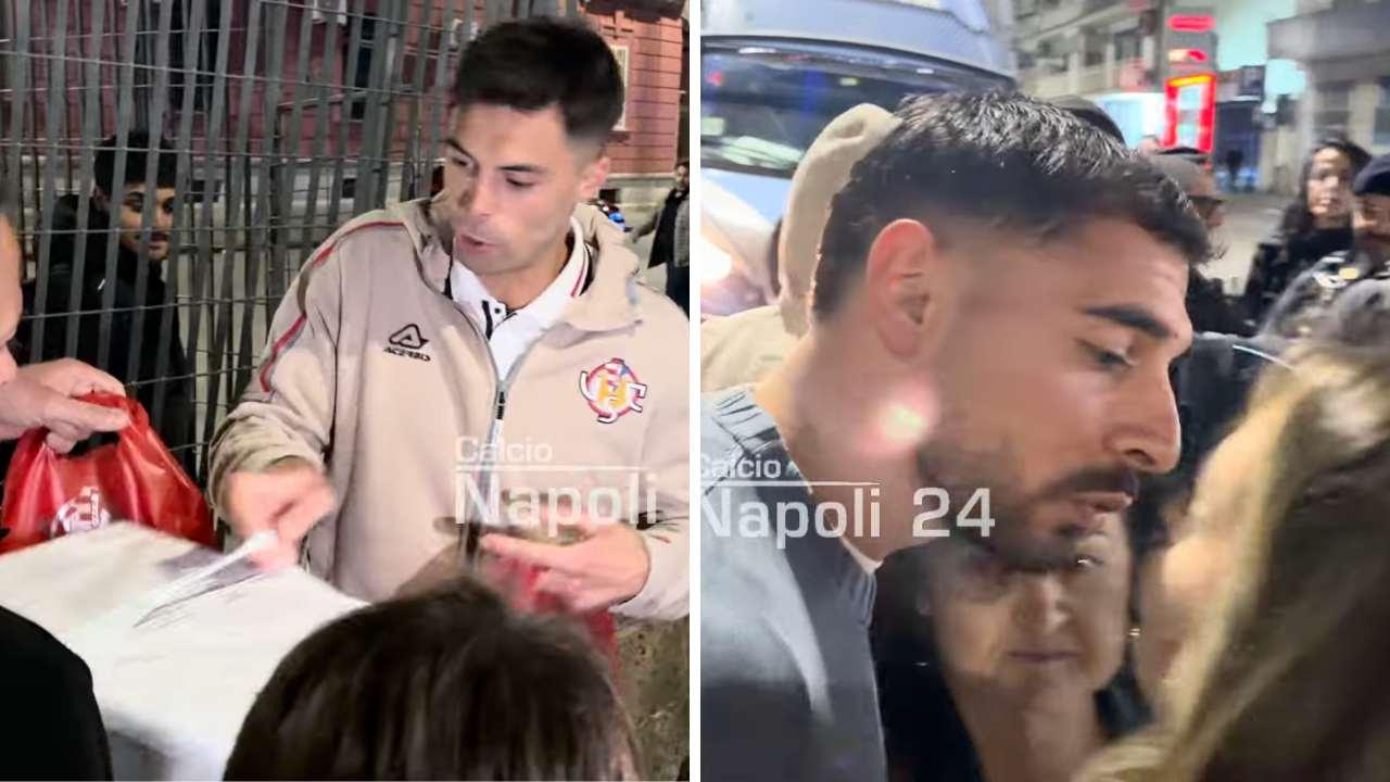Napoli-Cremonese 4-0, guardate che fanno Grassi e Pezzella dopo la partita | VIDEO