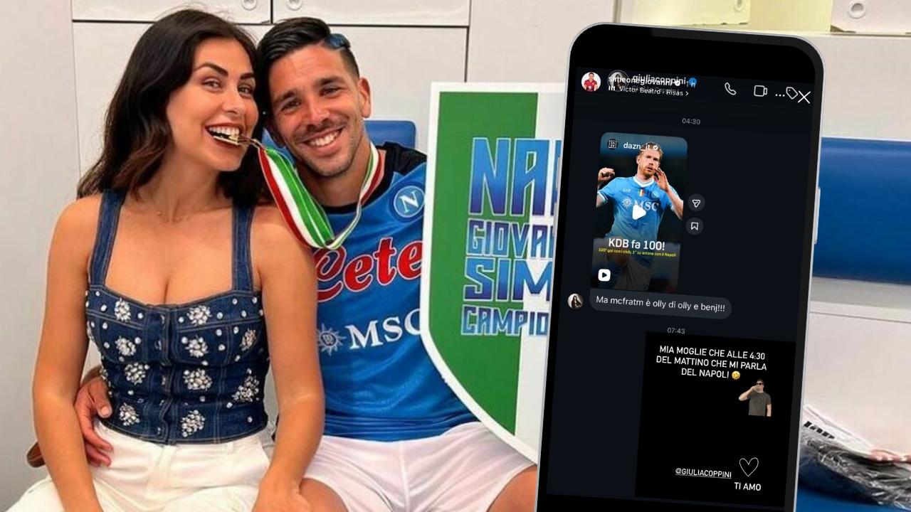 Lady Simeone esalta McTominay, che risate col Cholito: "Mia moglie alle 4 del mattino pensa al Napoli!" | FOTO