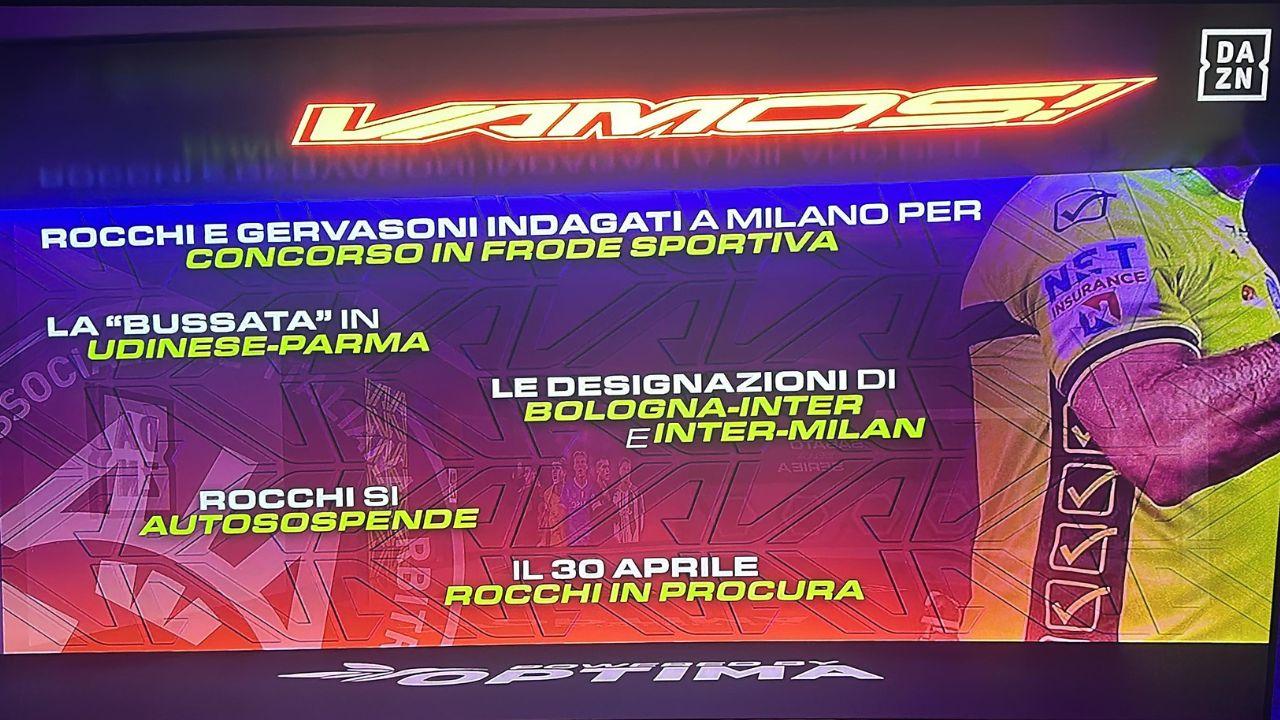 Caso Rocchi, DAZN: "L'Inter c'entra per ben due volte nei discorsi"
