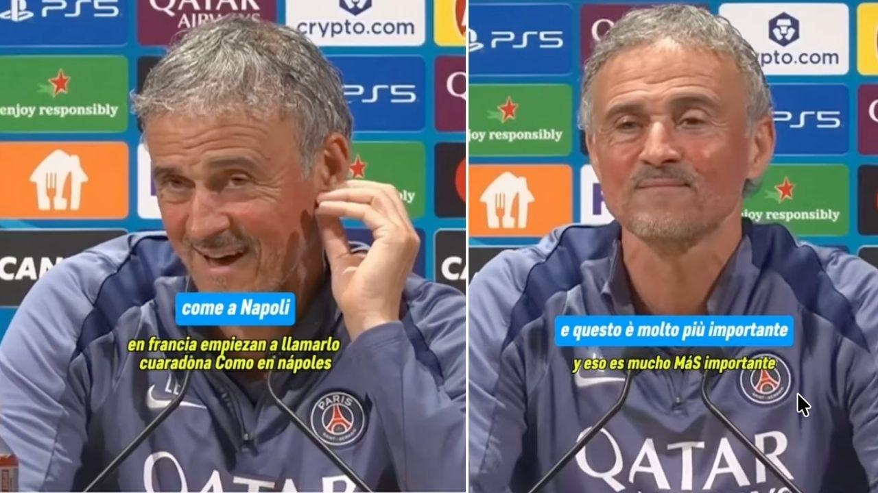 Luis Enrique ammette: &ldquo;Lo chiamo anche io Kvaradona! Cos&igrave; ricordiamo Diego e Napoli" | VIDEO