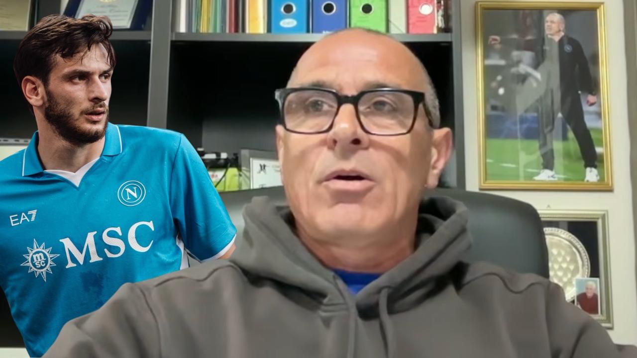 Calzona: "Kvara fantastico da allenare e vivere, fuori dal comune! Non viene ricordato solo chi vince, come il Napoli di Sarri"