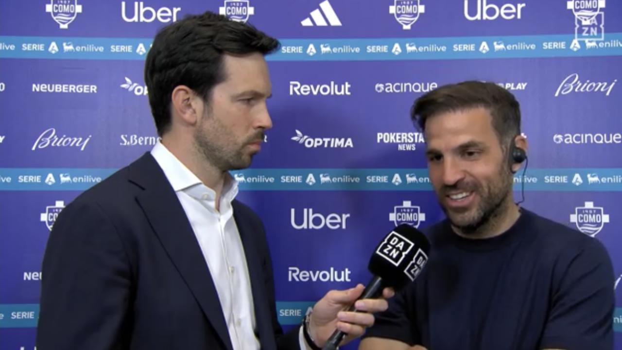 Fabregas a DAZN: "Nico Paz via a fine stagione? E chi ve lo dice? Stiamo lottando per cose importanti"