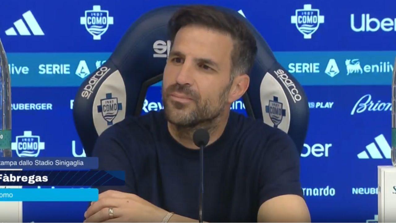 Como, Fabregas punge Allegri: "Non serve qualcuno che mi faccia notare quando ammetto di aver sbagliato"