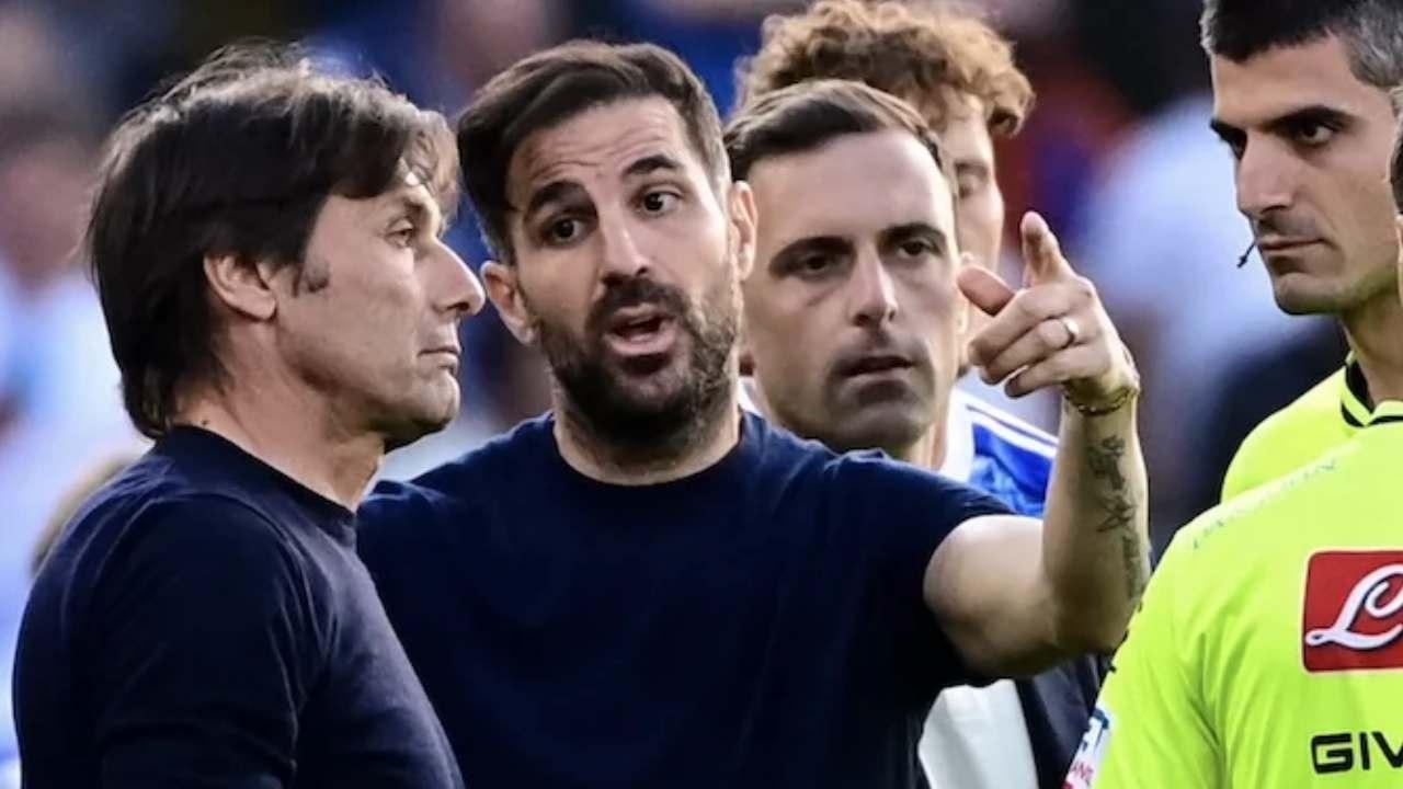 "Cosa ca**o vuoi?!". Lite tra Conte e Fabregas a Como, ecco cosa &egrave; successo