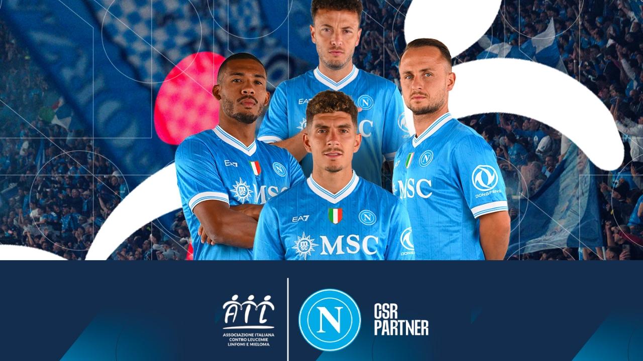 Partnership SSC Napoli-AIL, Bianchini: "Essere il primo club a fare ci&ograve; ci d&agrave; una responsabilit&agrave; in pi&ugrave;"