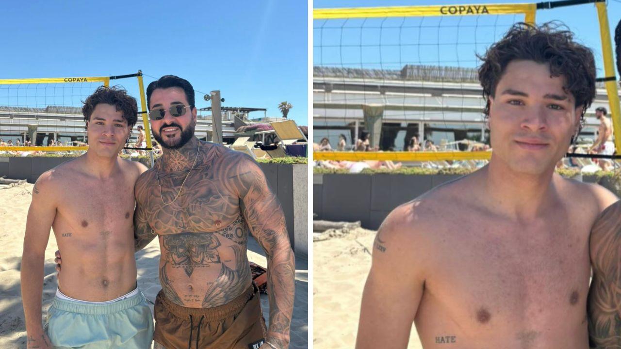 Relax al mare per Antonio Vergara: beccato in un beach club a Varcaturo | FOTO