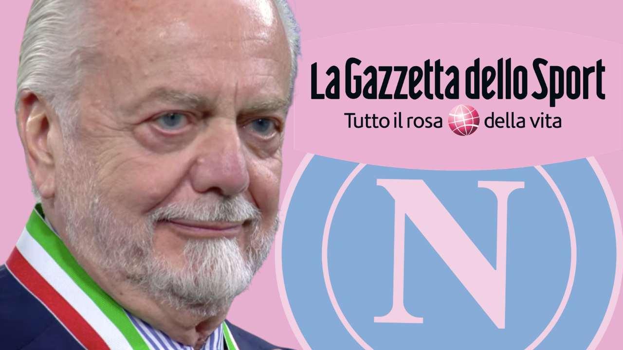 La Gazzetta dello Sport assicura: il Napoli ha vinto molto e vincer&agrave;! C'&egrave; De Laurentiis che fa la differenza