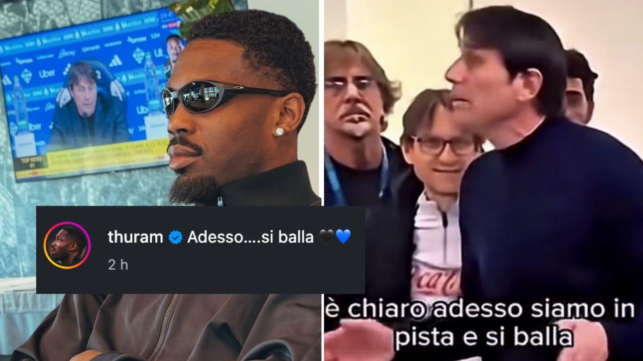 "Adesso si balla!". Thuram gongola, ennesimo sfott&ograve; al Napoli di Conte? | FOTO