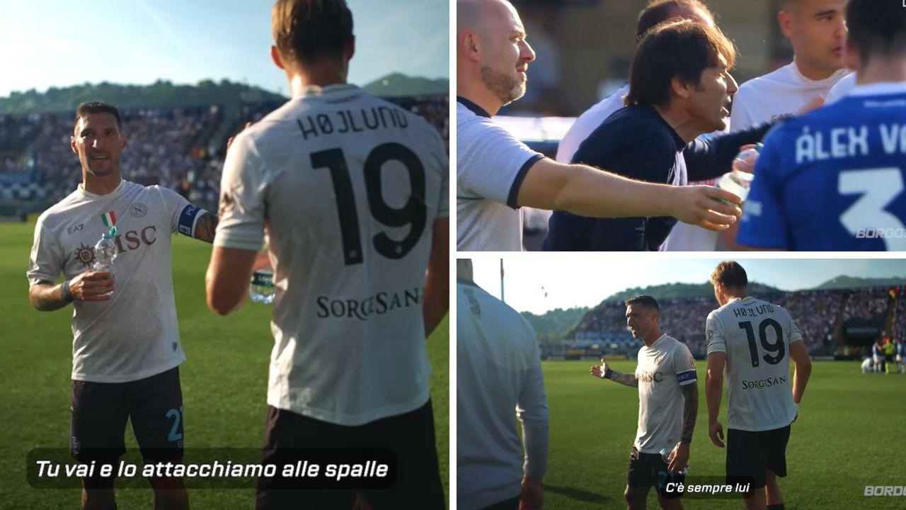 Il time-out di Conte ed il confronto Politano-Hojlund. BordoCam svela i retroscena di Como-Napoli: "Gioca su di me, lo attacchiamo alle spalle"