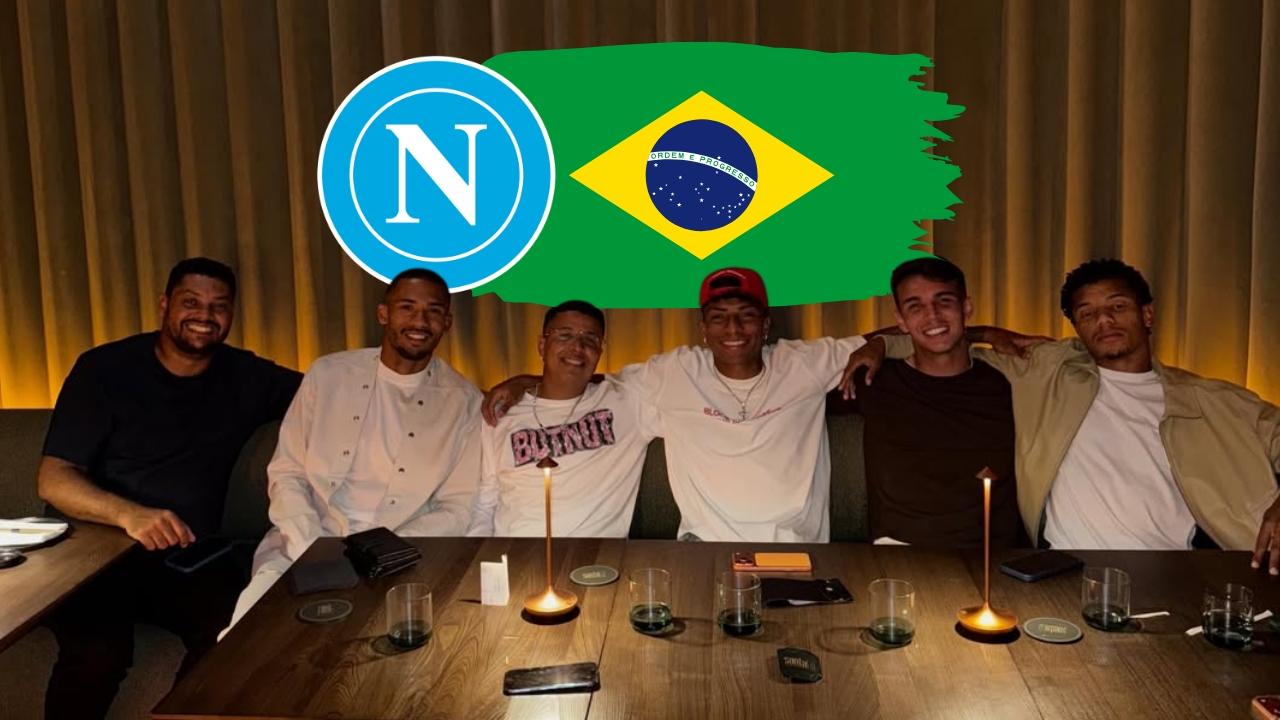 SSC Napoli, i brasiliani si riuniscono a cena: quattro azzurri ieri sera insieme | FOTO