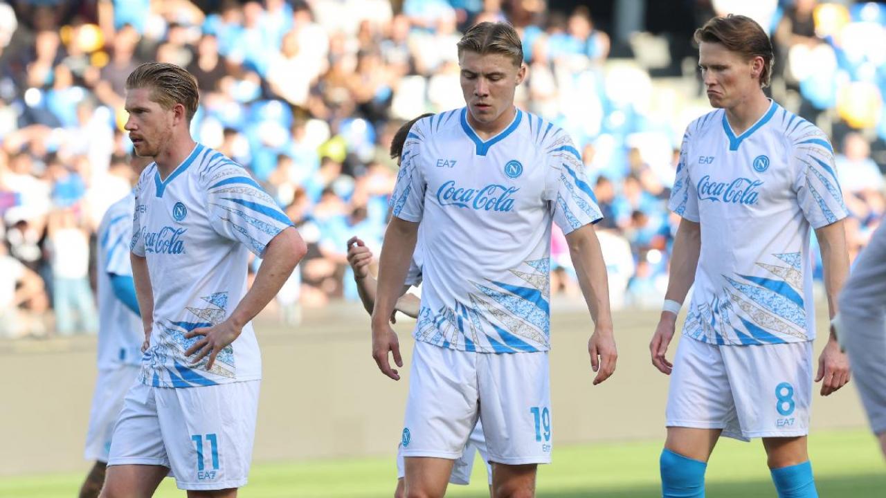 L'attacco del Napoli continua ad andare a singhiozzo, il confronto con il dato dello scudetto