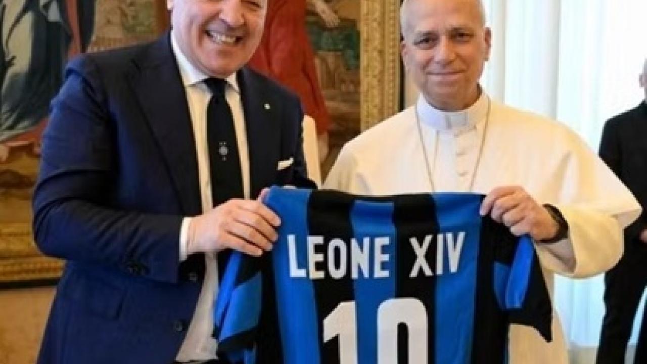 L'Inter in Vaticano da Papa Leone XIV: "I giovani vi guardano come 'eroi', siate testimoni di valori"