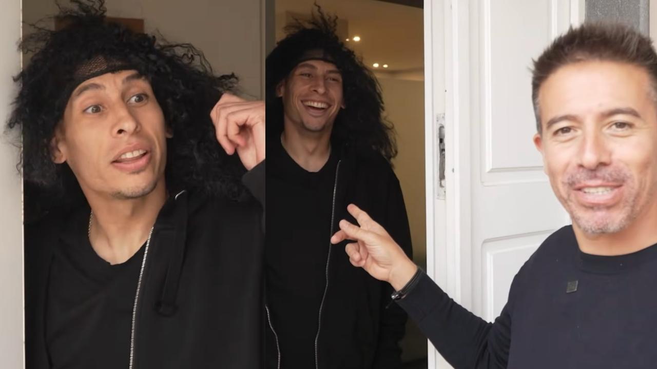 Mathias Olivera, che risate! Si traveste prima di un'intervista: "Sono il fratello di Cavani!" | VIDEO