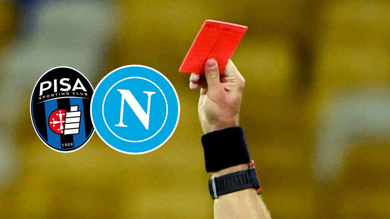Pisa nei guai, doppia assenza pesante contro il Napoli: due titolari sono out per squalifica